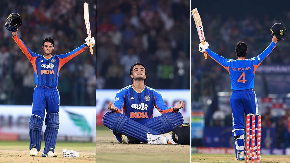 Abhishek Sharma Century